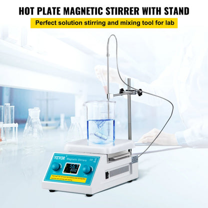 SH-3ABE4 - 2000 RPM Magnetic Stirrer with Ceramic Heating Surface