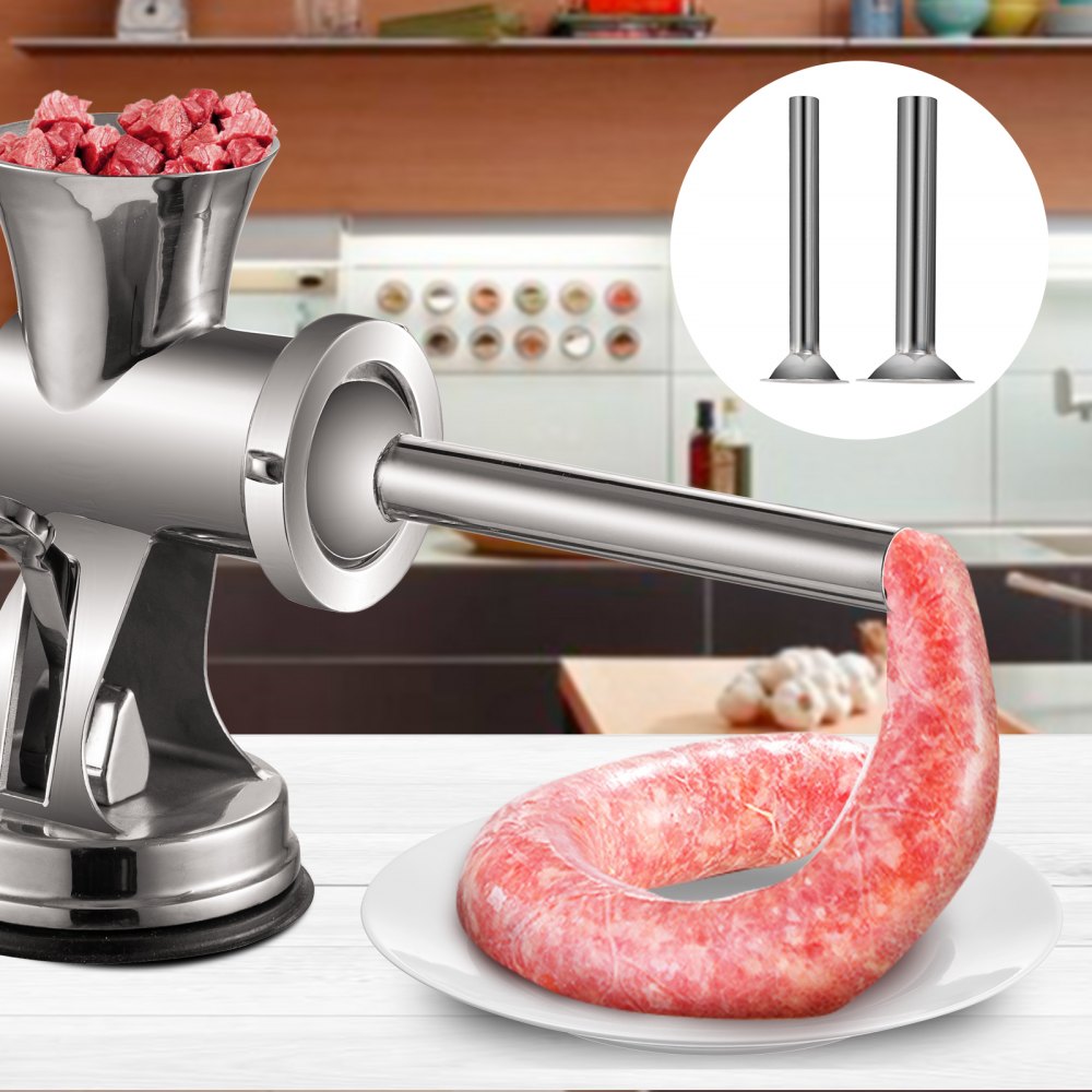 010146337947 - Durable 304 Stainless Steel Manual Meat Grinder for Home Use