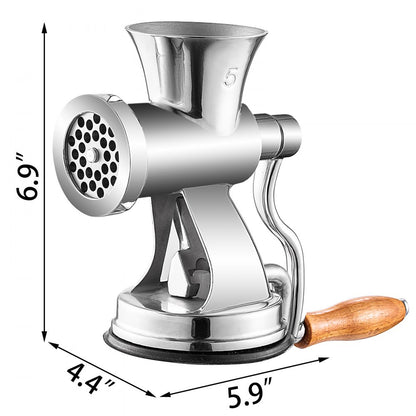 010146337947 - Durable 304 Stainless Steel Manual Meat Grinder for Home Use