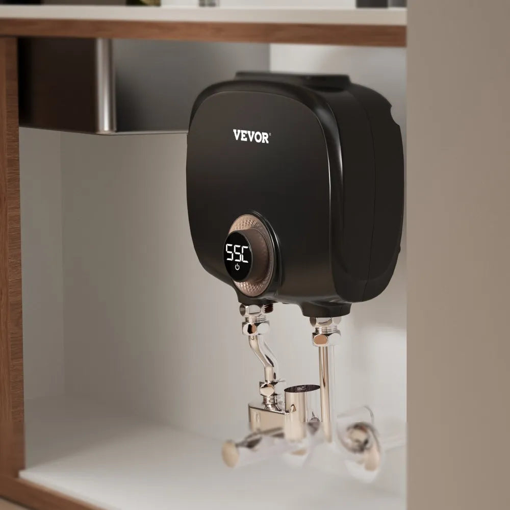 KFU70 - 7KW Compact Electric Tankless Water Heater with LED Control