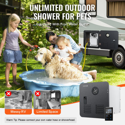 TMRVQ-05010242 - 42000 BTU Instant RV Water Heater with LED Display