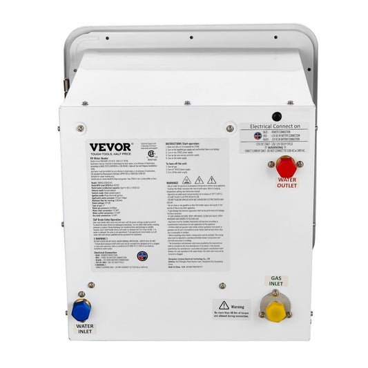 TMRVQ-05010242 - 15x15 in Tankless RV Water Heater with LED Display