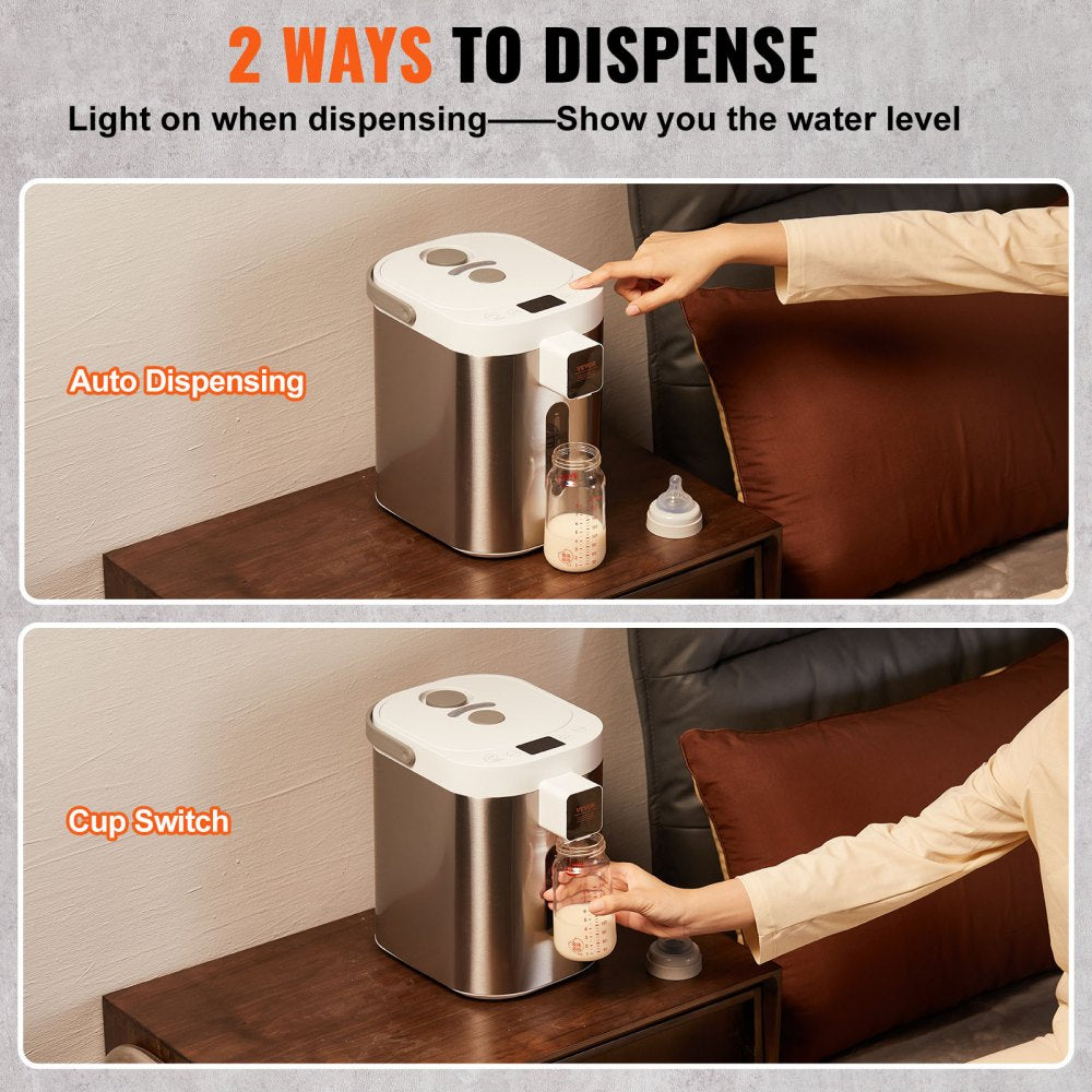 EKA-3.2CK - VEVOR 3L Stainless Steel Instant Hot Water Dispenser with 11 Temp Settings