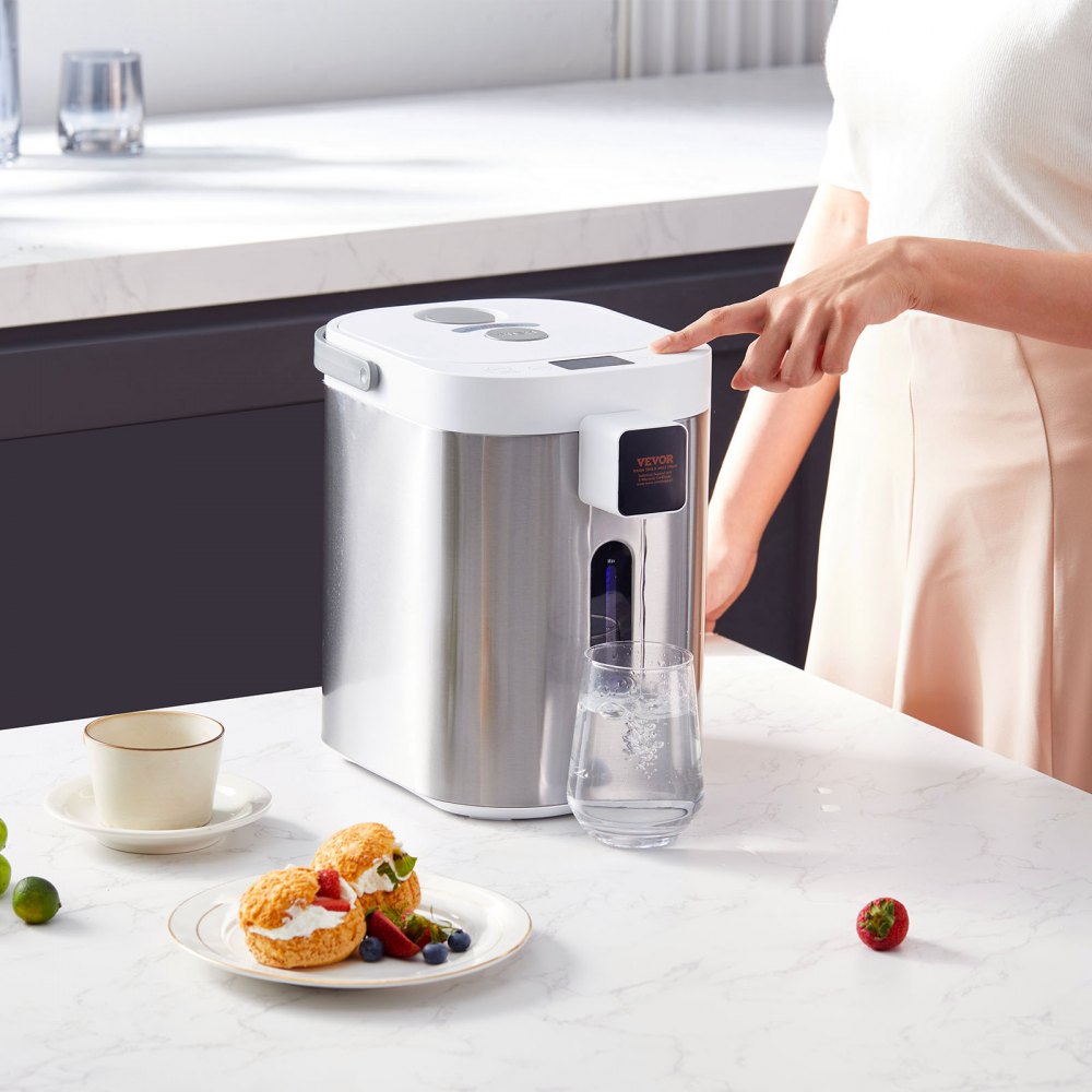 EKA-3.2CK - VEVOR 3L Stainless Steel Instant Hot Water Dispenser with 11 Temp Settings