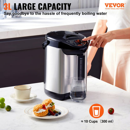 EKA-3.2ED - 3L VEVOR Instant Hot Water Dispenser with Multiple Temperature Settings
