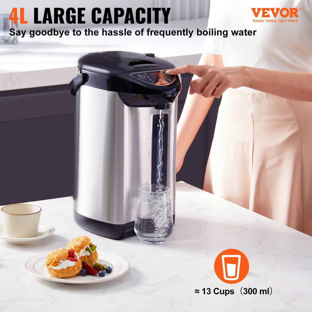 EKA-4.2ED - Adjustable Hot Water Dispenser with 3-Way Dispense Option