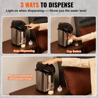 EKA-4.2ED - Adjustable Hot Water Dispenser with 3-Way Dispense Option