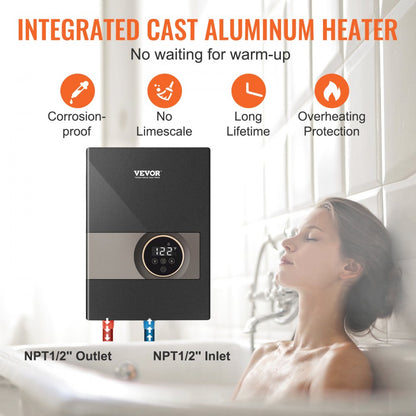 JN08 - 8 kW Instant Hot Water Heater for Endless Supply