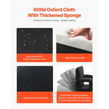 BL-A0134H - Heated Double Stadium Seat with Back Support & Cupholders