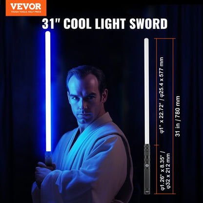 TSK-E04 - VEVOR 31in Light Up Sword for All Occasions