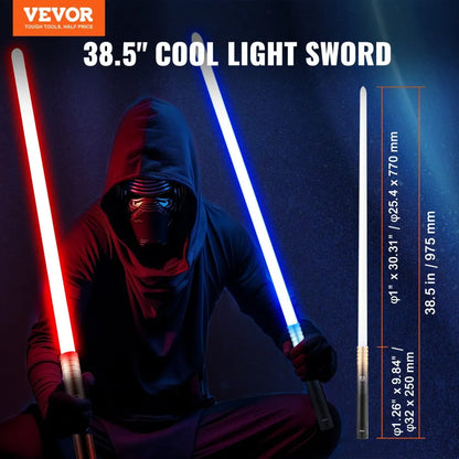 TSK-E07 - 38.5" Rechargeable Light Sword with 4 Sound Effects and RGB Colors
