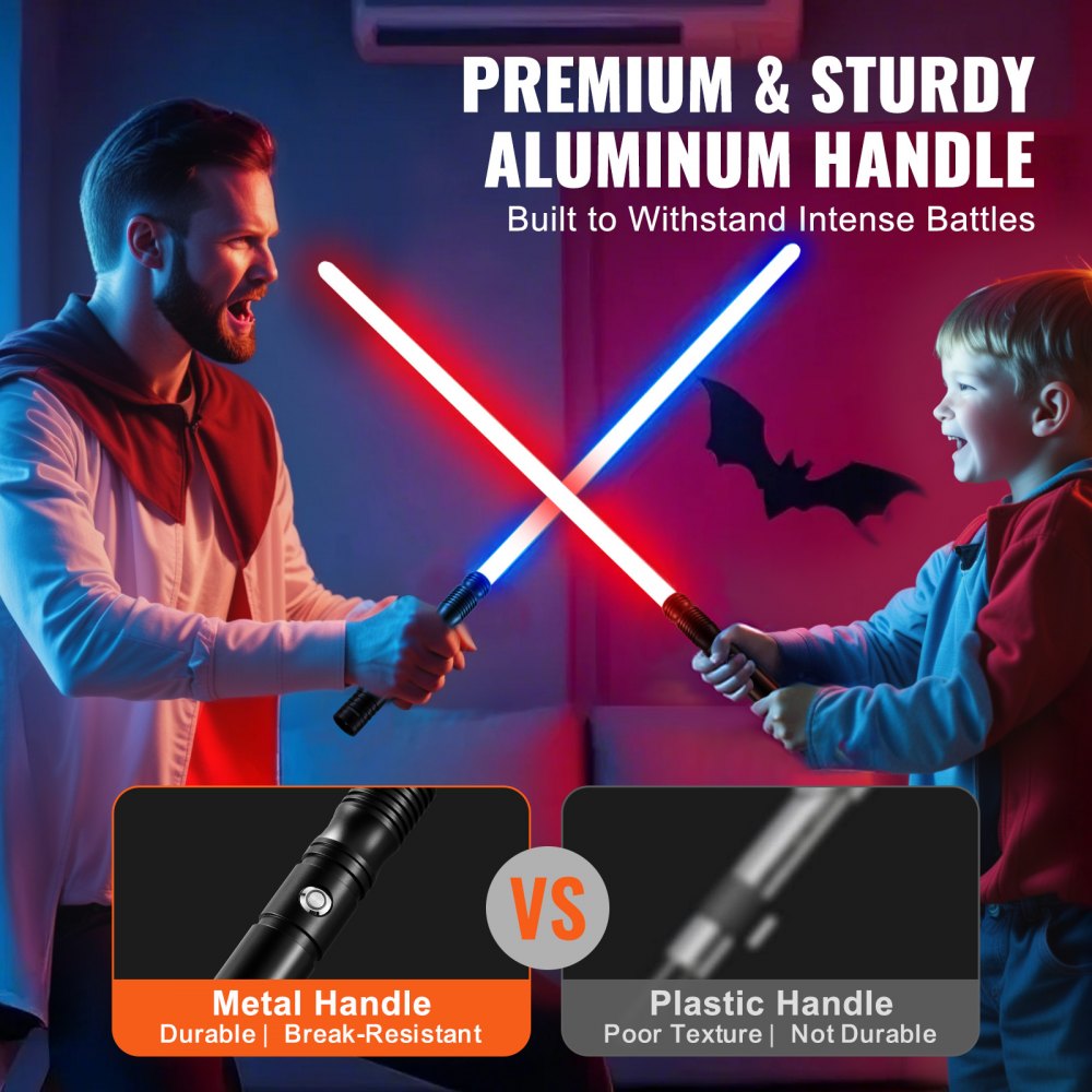 TSK-E06 - 40" Aluminum Light Sword with 16 Sound Effects and RGB Lights