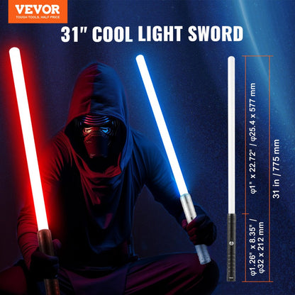 TSK-E12 - 31" LED Light Sword with Comfortable Metal Handle