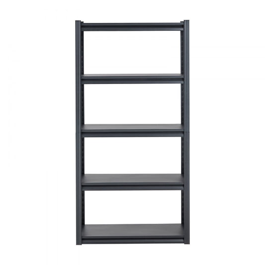 326QJTGOV0 - Heavy-Duty 5-Tier Shelving Unit 63" H with Adjustable Shelves