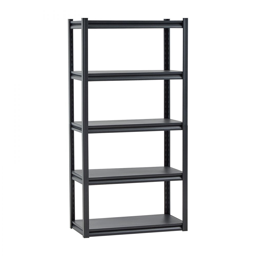 326QJTGOV0 - Heavy-Duty 5-Tier Shelving Unit 63" H with Adjustable Shelves
