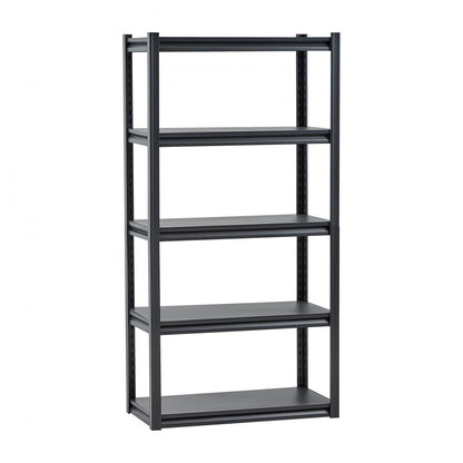326QJTGOV0 - Heavy-Duty 5-Tier Shelving Unit 63" H with Adjustable Shelves