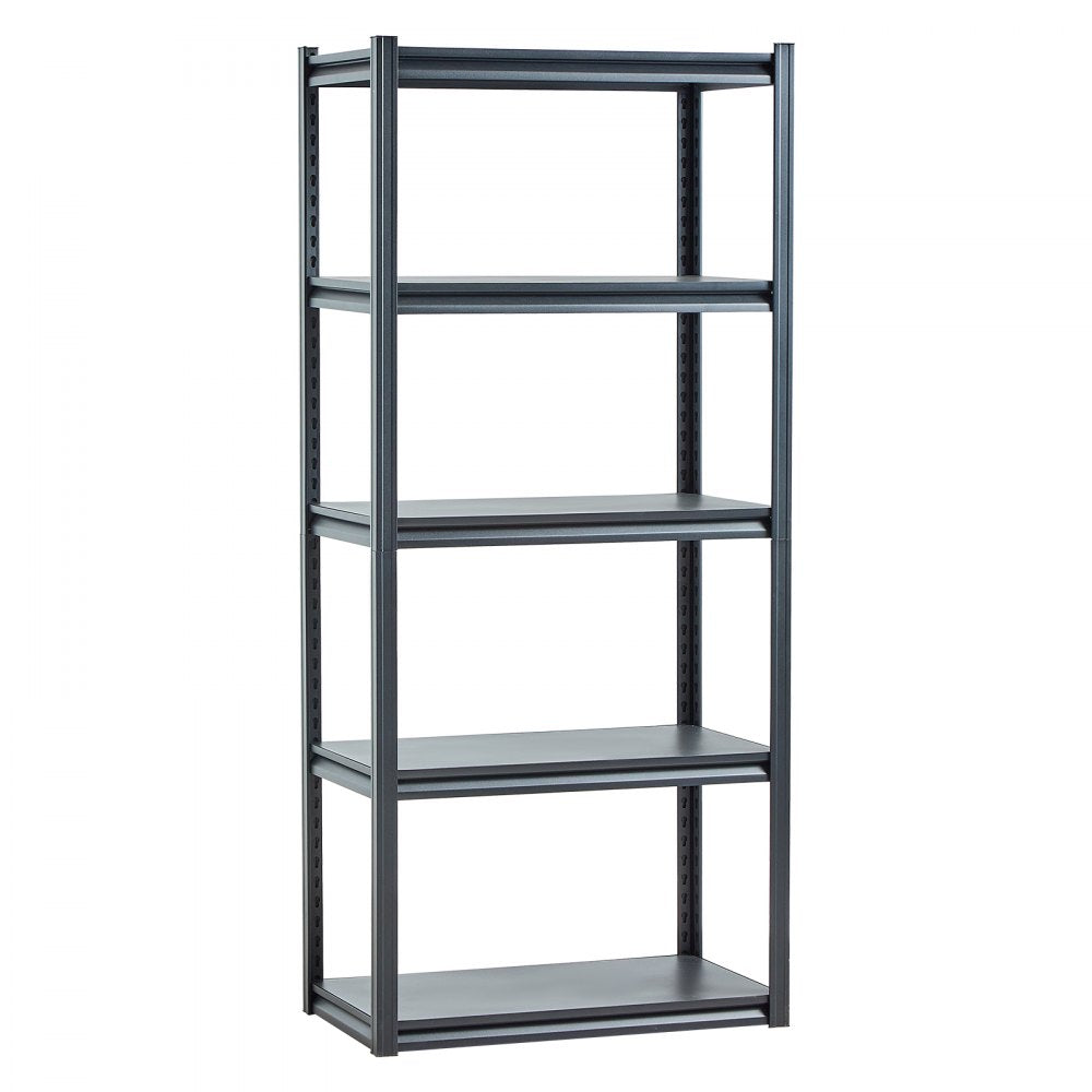 327MMQSHV0 - Adjustable 5-Tier SPCC Steel Garage Shelving, 2000 lbs Capacity