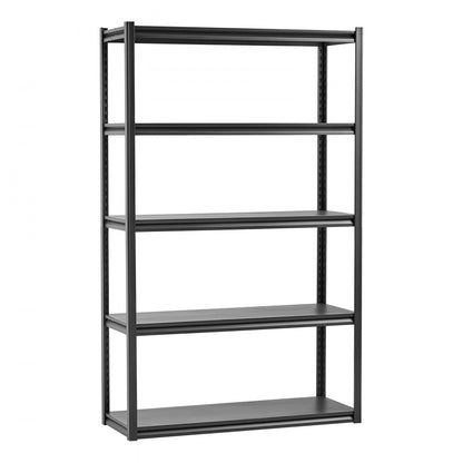 4872WVXVV0 - Heavy-Duty 5-Tier Steel Shelving, 3000 lbs Capacity, 18"x48"x78"