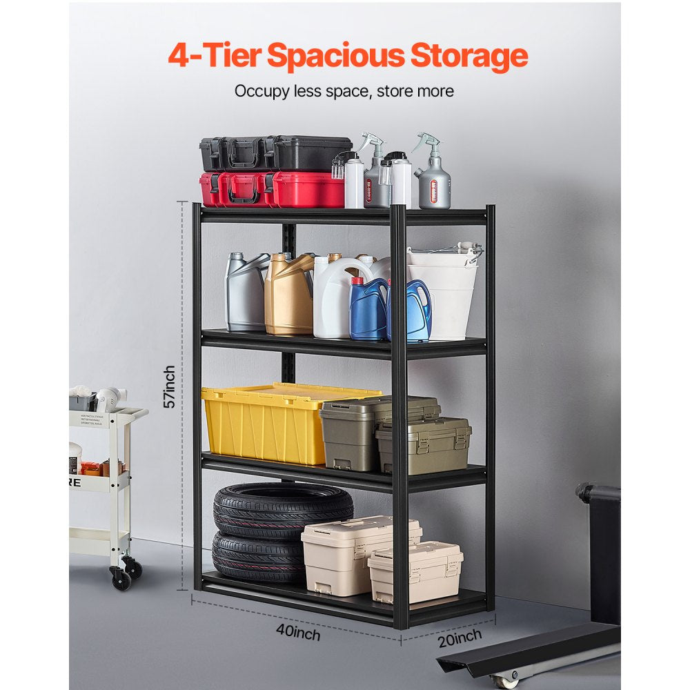 405S2LA2V0 - 4-Tier Adjustable Garage Shelving Unit, 2400 lbs Capacity