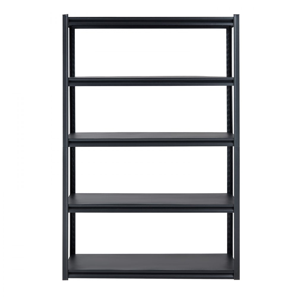 487H0A32V0 - Heavy-Duty 5-Tier Shelving Unit, 48" W x 72" H, Adjustable Storage