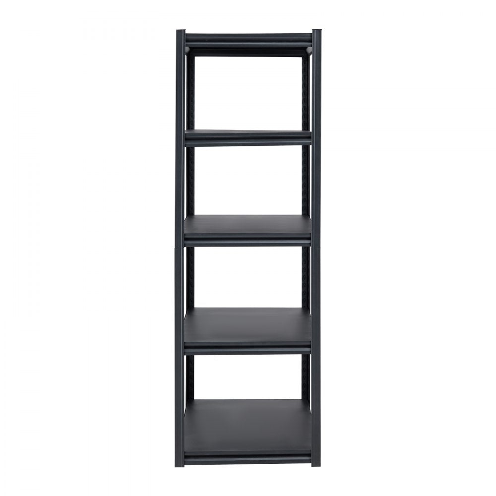 487H0A32V0 - Heavy-Duty 5-Tier Shelving Unit, 48" W x 72" H, Adjustable Storage