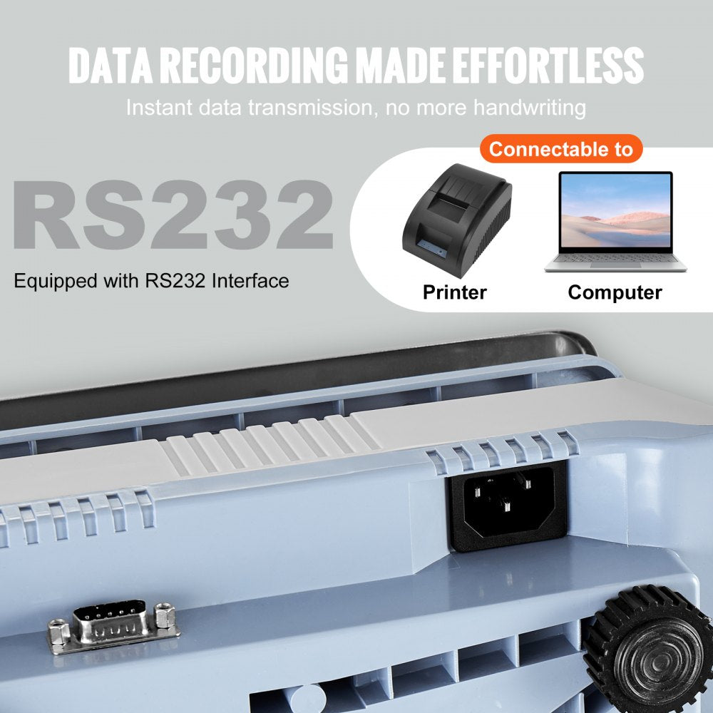 KF-H2C - Reliable 15kg Counting Scale with LED Display, 0.5g Precision