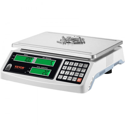 KF-H2C - Reliable 15kg Counting Scale with LED Display, 0.5g Precision