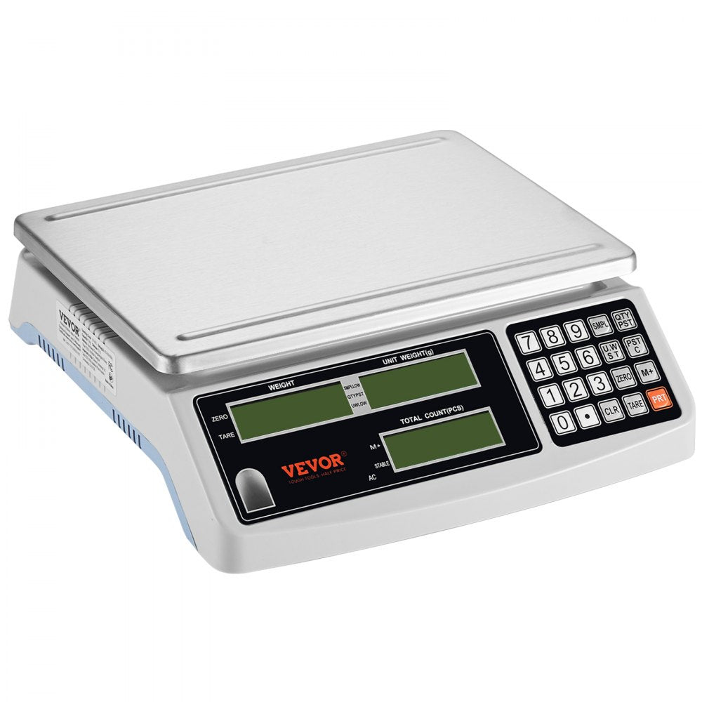 KF-H2C - Reliable 15kg Counting Scale with LED Display, 0.5g Precision