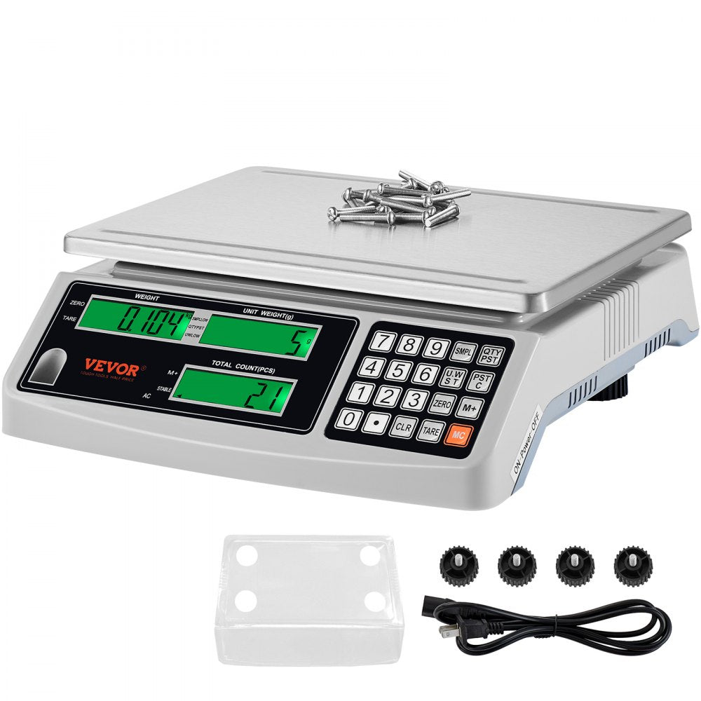 KF-H2C - Durable 30 kg Counting Scale with LED Display for Precise Measurements
