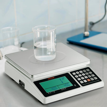 KF-H2D - Precision 30 kg VEVOR Counting Scale with LED Display