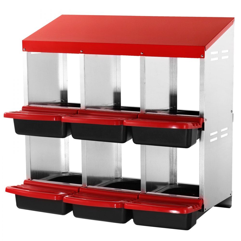 EB-006 - Durable Inclined Chicken Nest Box for Efficient Egg Farming