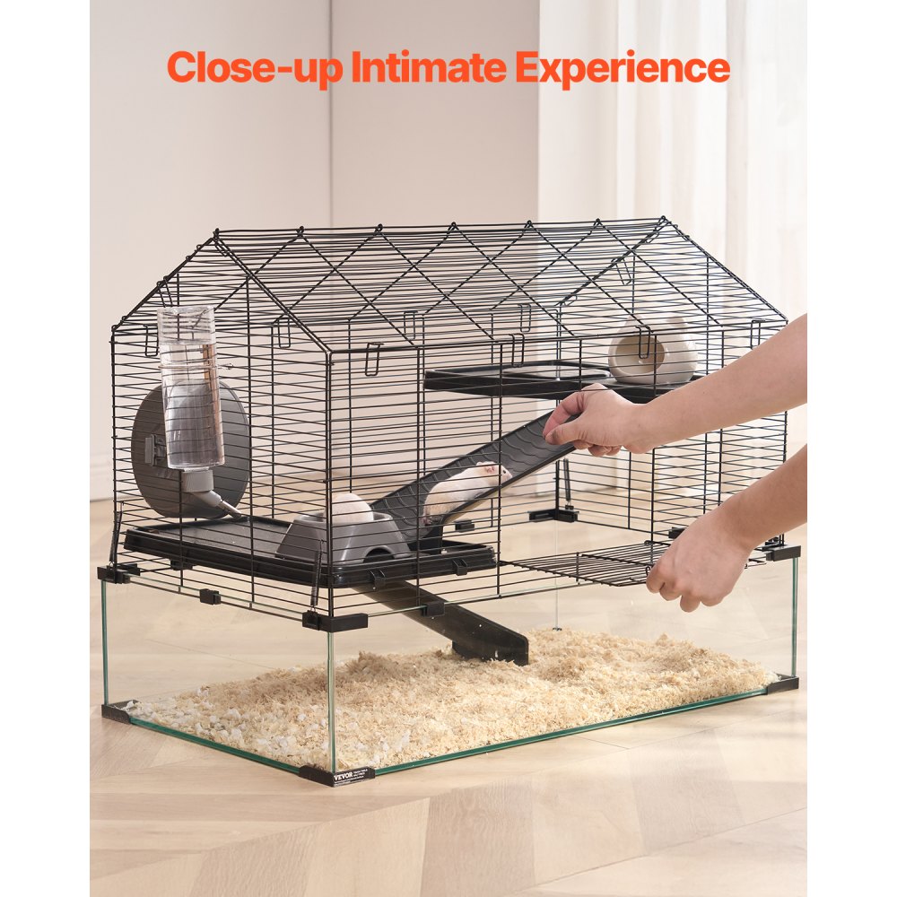JM-XC-088 - Spacious 360° Hamster Cage with Excellent Ventilation