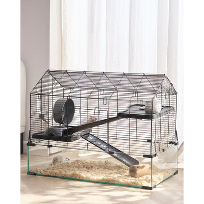JM-XC-088 - Spacious 360° Hamster Cage with Excellent Ventilation