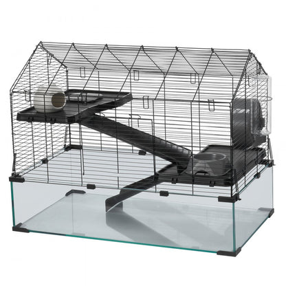JM-XC-088 - Spacious 360° Hamster Cage with Excellent Ventilation