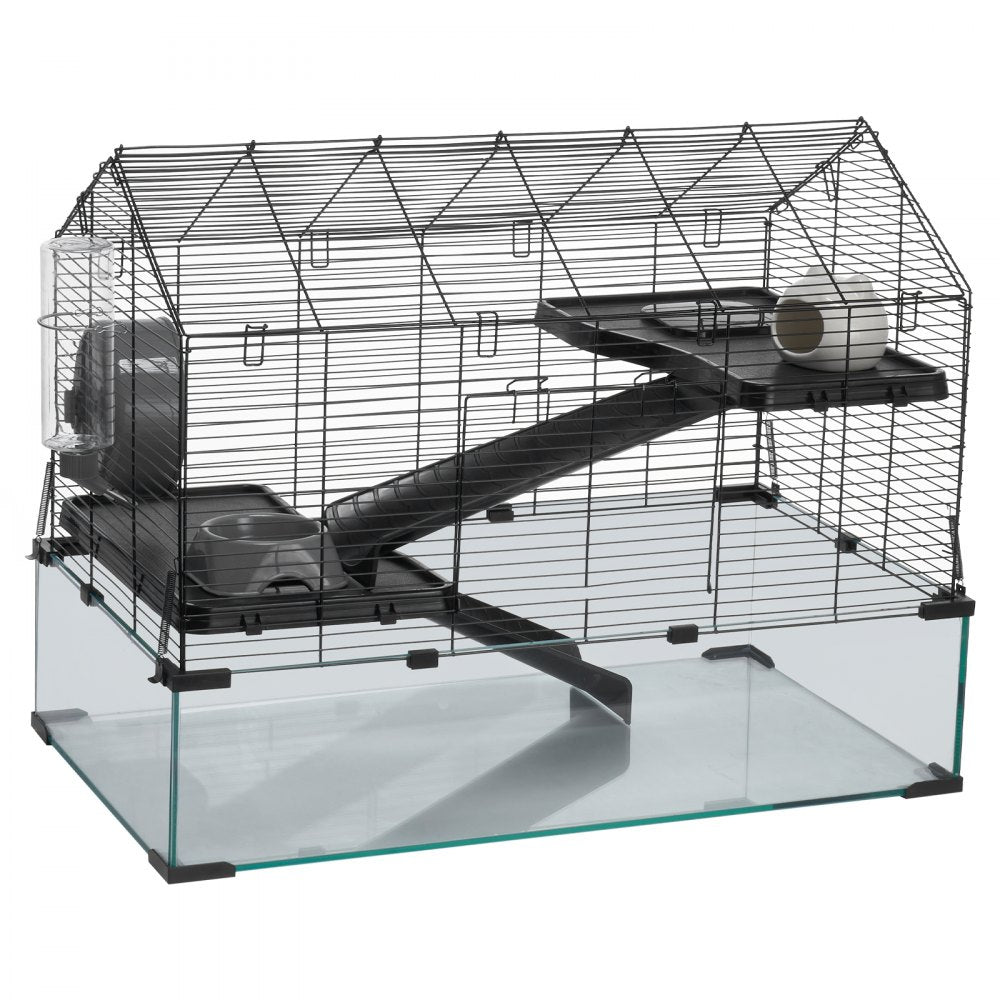 JM-XC-088 - Spacious 360° Hamster Cage with Excellent Ventilation