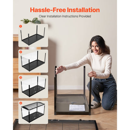 JM-XC-086 - Durable 360° Hamster Cage for 5-6 Small Animals