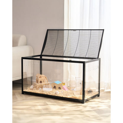 JM-XC-086 - Durable 360° Hamster Cage for 5-6 Small Animals
