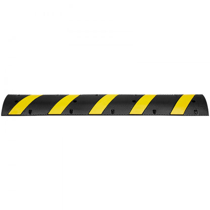 RS1830A-1 - Durable 72'' Rubber Speed Bump for Cable Protection and Safety