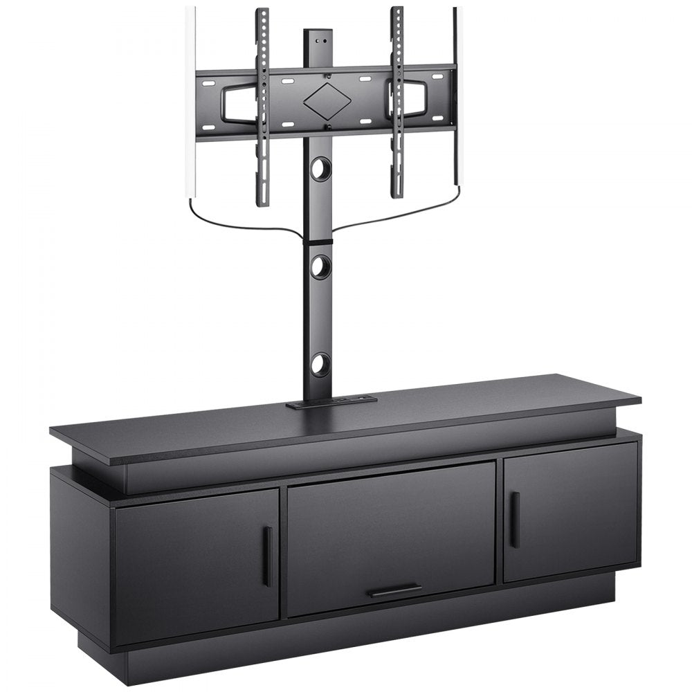 C240412S-01 - 60" TV Stand with Mount, Storage & Smart Lighting