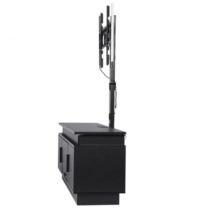 C240412S-01 - 60" TV Stand with Mount, Storage & Smart Lighting