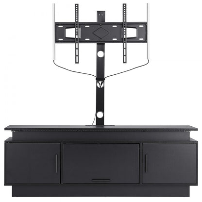 C240412S-01 - 60" TV Stand with Mount, Storage & Smart Lighting