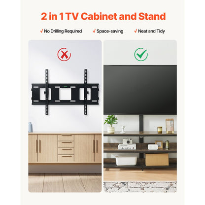 C240415S-01 - 48" TV Stand with Built-In Mount & Storage Space