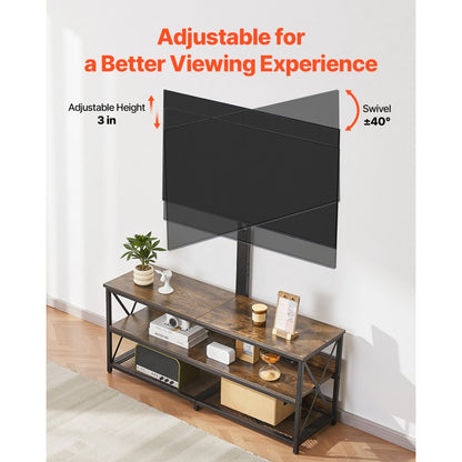 C240415S-01 - 48" TV Stand with Built-In Mount & Storage Space