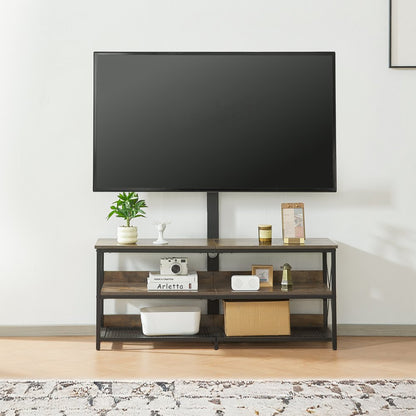 C240415S-01 - 48" TV Stand with Built-In Mount & Storage Space
