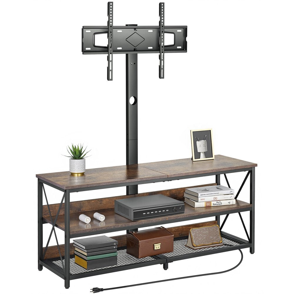 C240415S-01 - 48" TV Stand with Built-In Mount & Storage Space