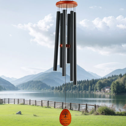 W22030 - 41-Inch Deep Tone Aluminum Wind Chimes for Outdoors