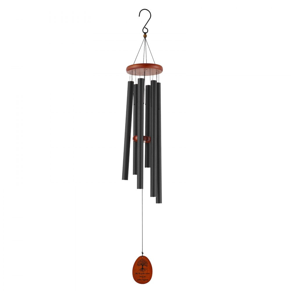 W22030 - 41-Inch Deep Tone Aluminum Wind Chimes for Outdoors