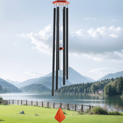 W22081 - 60-Inch Deep Tone Aluminum Wind Chimes for Outdoor Decor