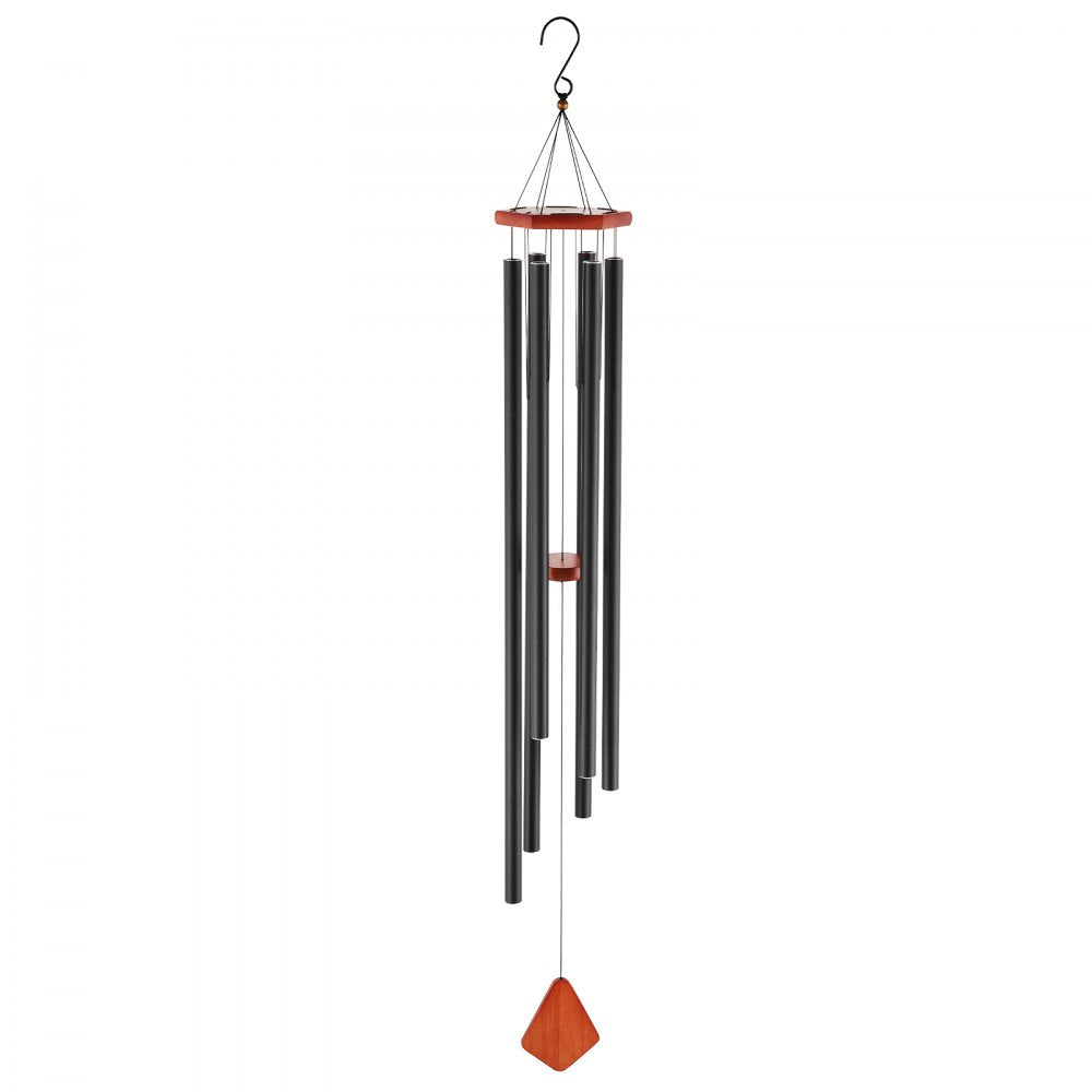 W22081 - 60-Inch Deep Tone Aluminum Wind Chimes for Outdoor Decor