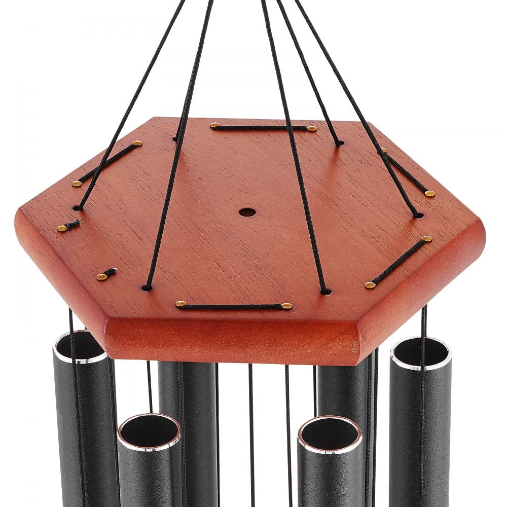 W22081 - 60-Inch Deep Tone Aluminum Wind Chimes for Outdoor Decor
